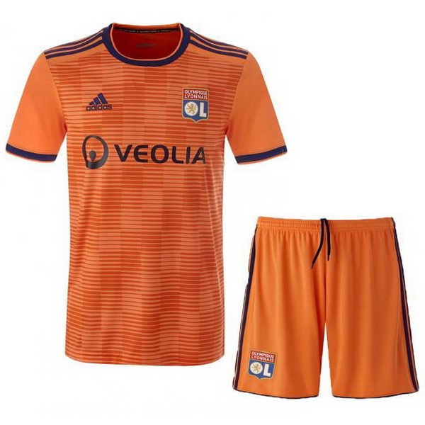 Camiseta Lyon Replica Tercera Ropa Niños 2018/19 Naranja